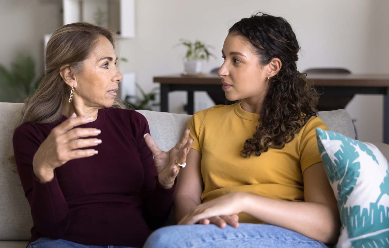Guía de conversación: Hablar de la MG con familiares y amigos