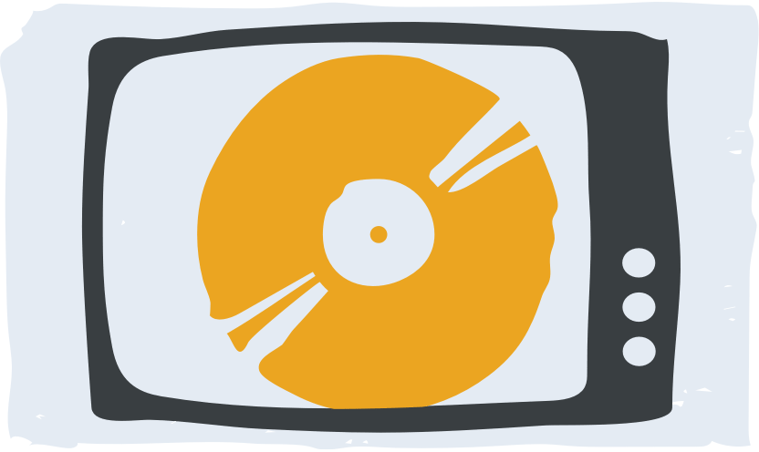 Illustration of a TV