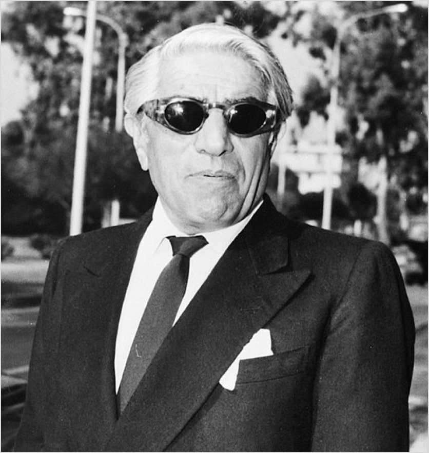 Aristotle Onassis headshot