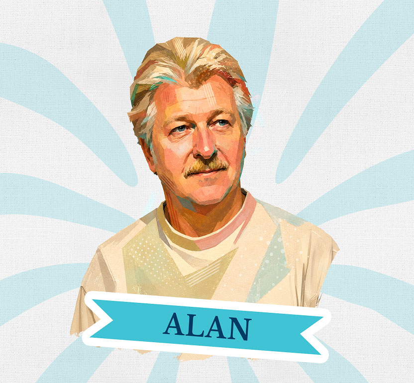 Illustrative image of Alan