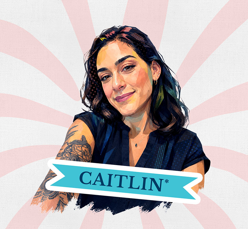 Illustrative image of Caitlin