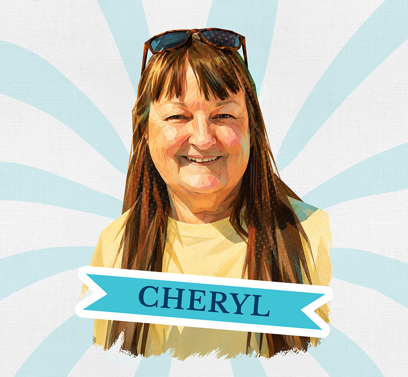 Illustrative image of Cheryl