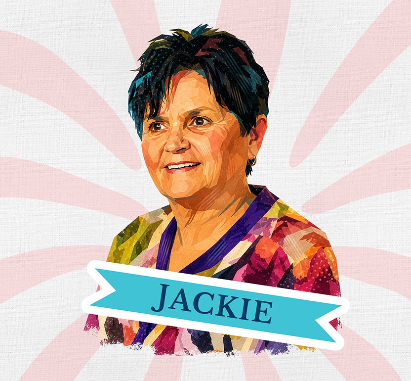 Illustrative image of Jackie