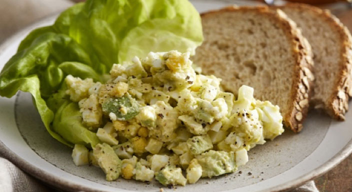 Avocado egg salad