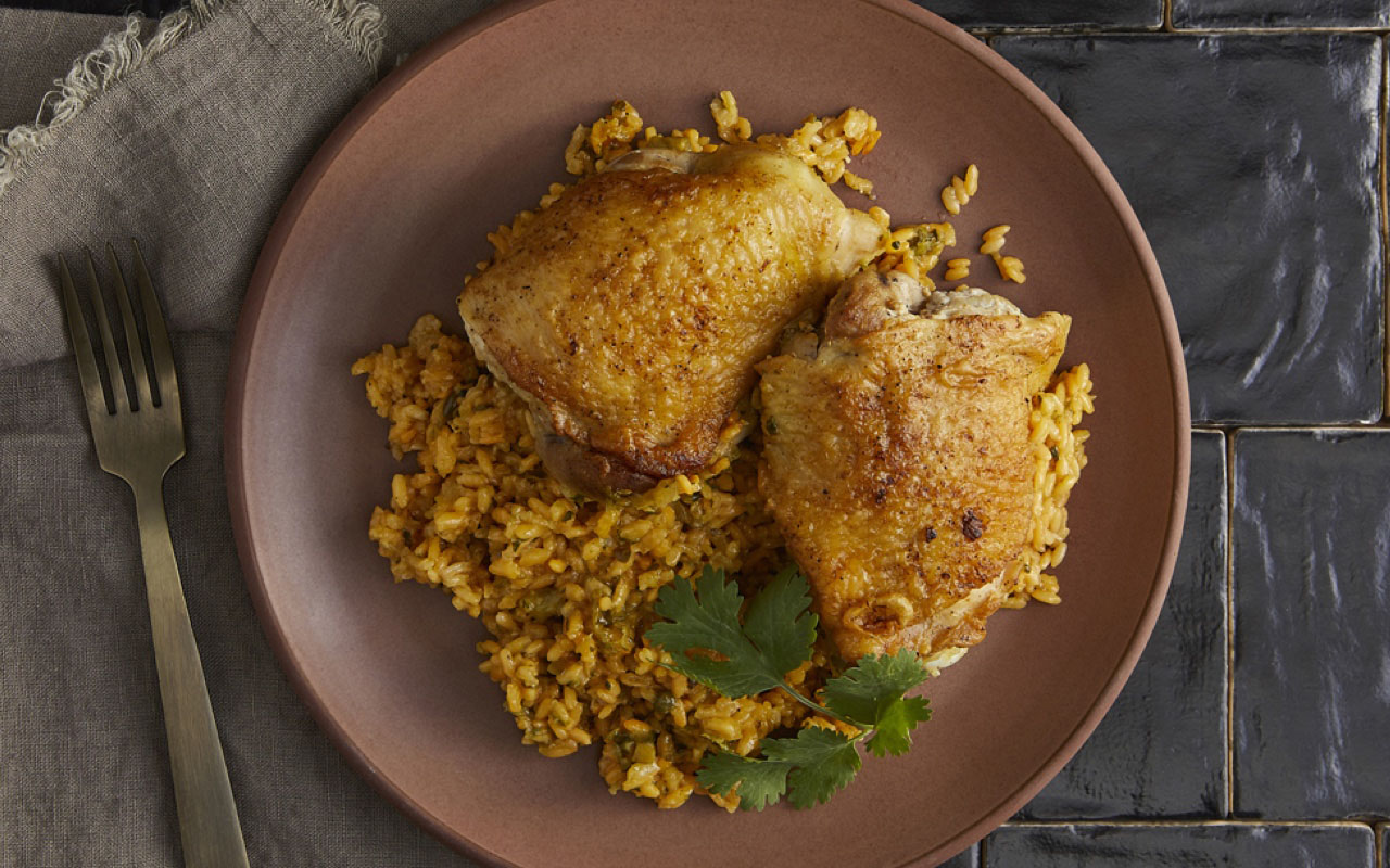 One Pot Puerto Rican Arroz Con Pollo Recipe