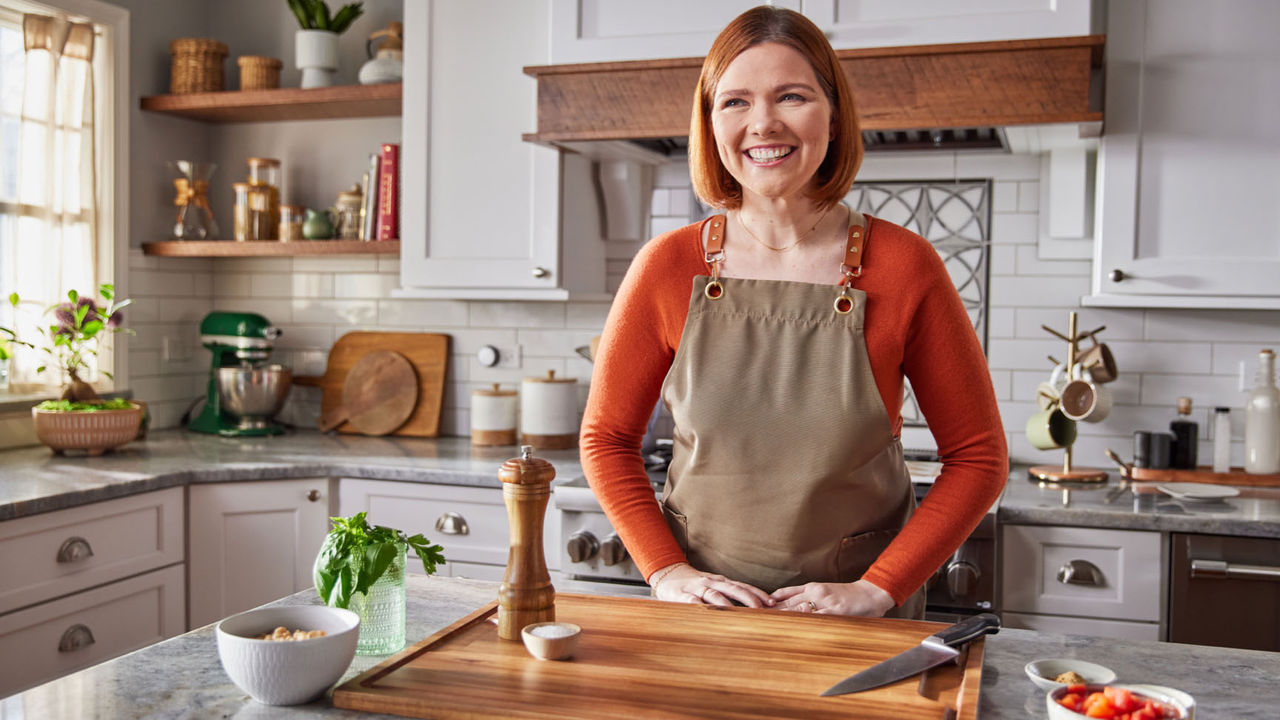 Blair in the kitchen
