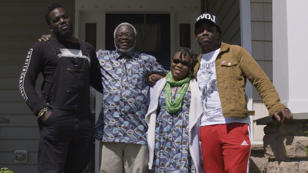 Photo of Betty and her family