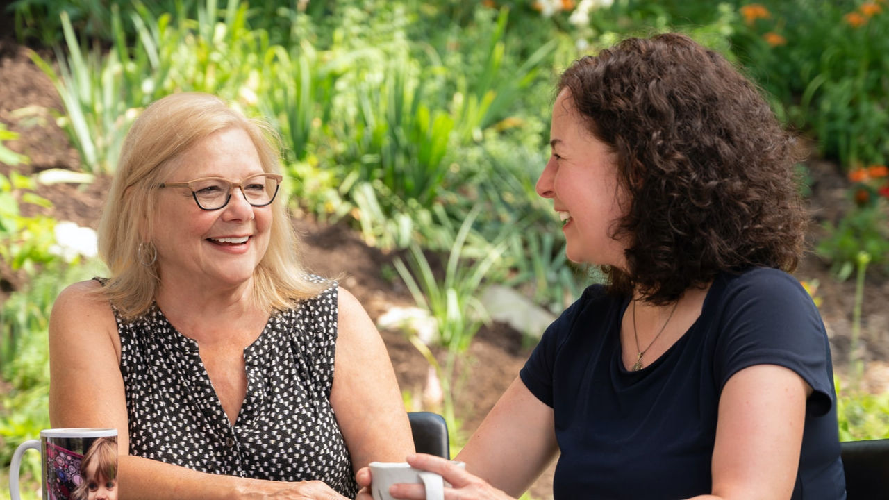 Photo of Kathy and Diane