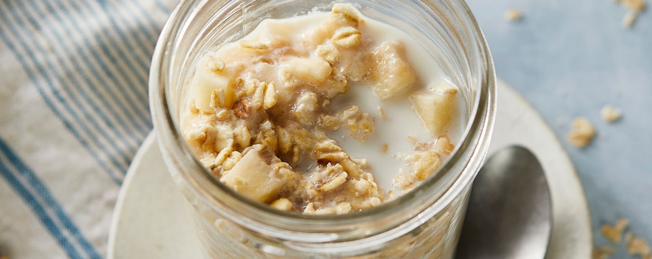Jar of oatmeal