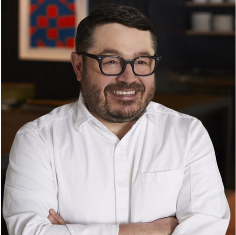 Portrait of Chef Sean Brock smiling